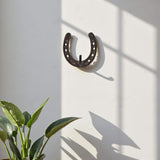 4" Antiqued Bronze Cast Iron Horseshoe Wall Hook - HomeRoots - Flyclothing LLC