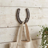 4" Antiqued Bronze Cast Iron Horseshoe Wall Hook - HomeRoots - Flyclothing LLC