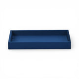 9" Blue Velvet Handmade Trinket Tray - HomeRoots - Flyclothing LLC