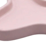 8" Pale Pink Resin Handmade Geometric Trinket Tray - Homeroots - Flyclothing LLC