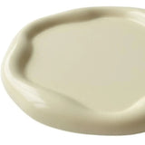 7" Light Yellow Resin Handmade Round Trinket Tray - Homeroots - Flyclothing LLC