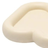 7" Light Yellow Resin Handmade Curvy Scalloped Trinket Tray - Homeroots - Flyclothing LLC