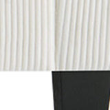 84" White Corduroy Sofa - HomeRoots - Flyclothing LLC