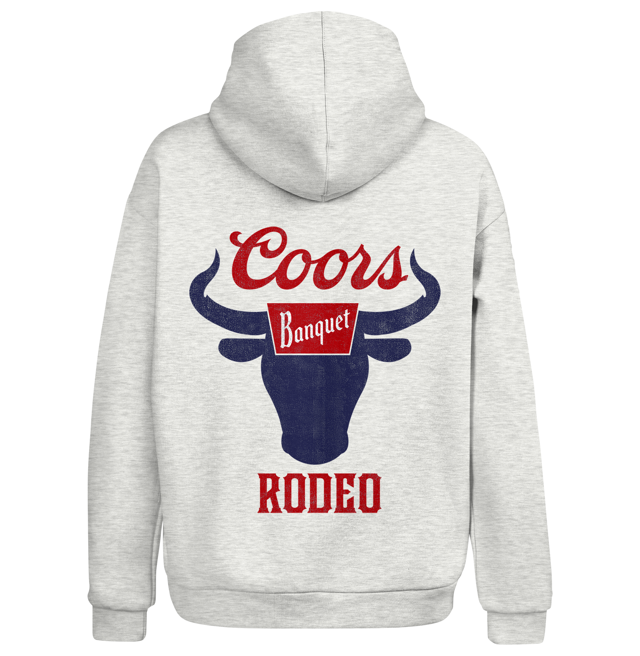 Coors Banquet Rodeo Hooded Sweatshirt - Gray