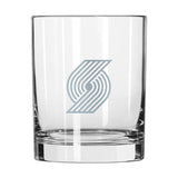 Portland Trail Blazers 14oz Frost Rocks Glass