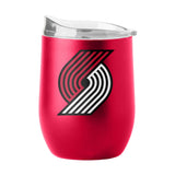 Portland Trail Blazers 16oz Flipside Powder Coat Curved Bev