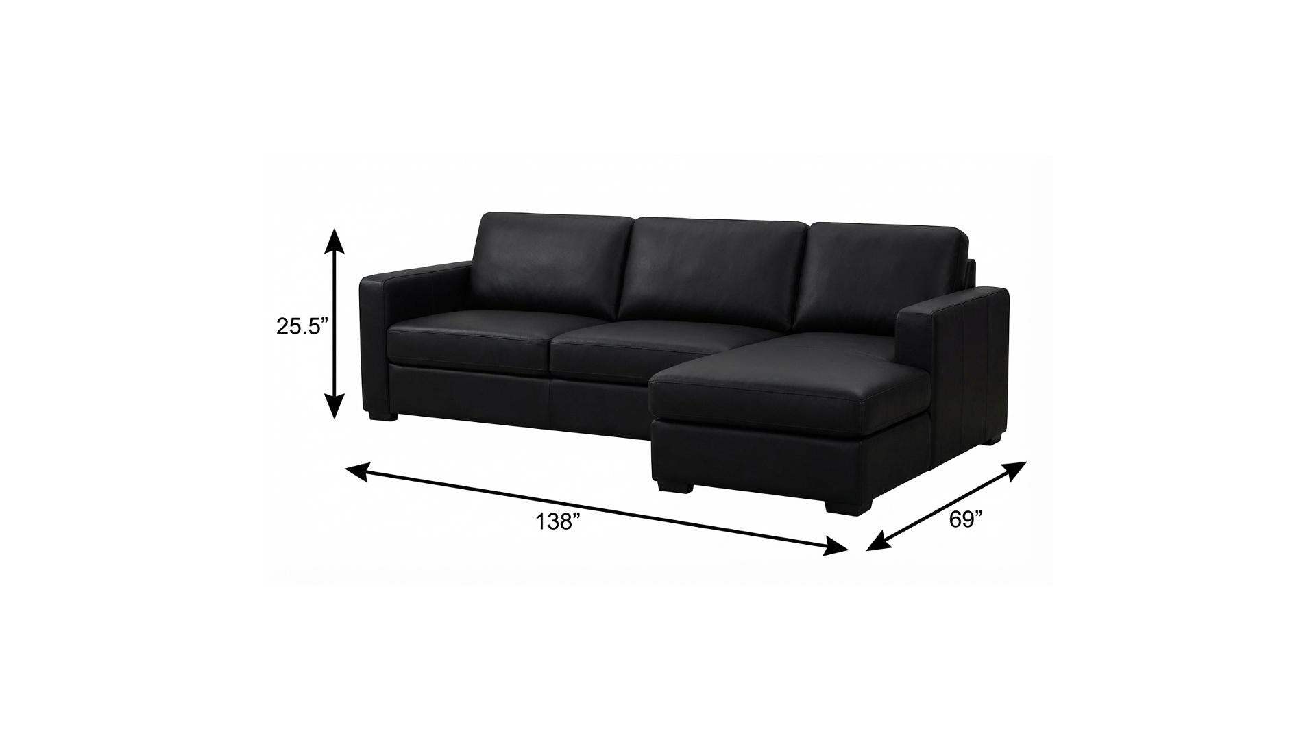 138" Black Chenille Modular Sofa With Ottoman And Toss Pillows - HomeRoots - Flyclothing LLC