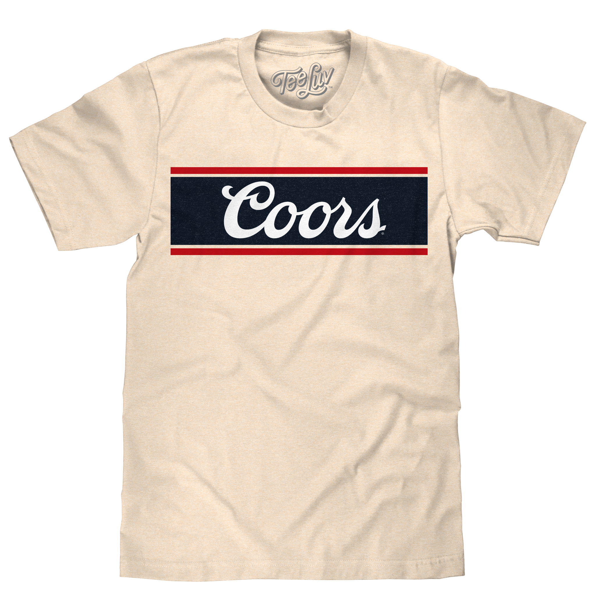 Coors Beer Logo T-Shirt - Cream