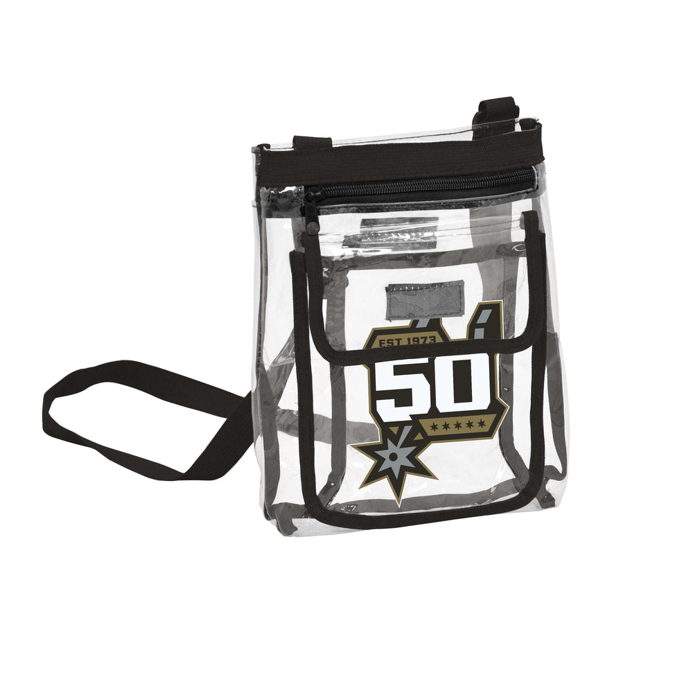 San Antonio Spurs 50th Season Clear Tote - Logo Brands - Flyclothing LLC