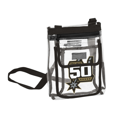 San Antonio Spurs 50th Season Clear Tote - Logo Brands - Flyclothing LLC