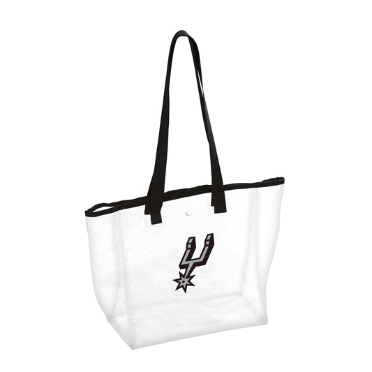 San Antonio Spurs Clear Tote - Logo Brands - Flyclothing LLC