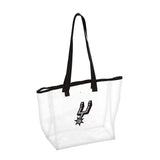 San Antonio Spurs Clear Tote - Logo Brands - Flyclothing LLC