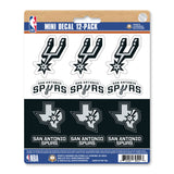 NBA - San Antonio Spurs Mini Decal 12-pk