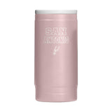 San Antonio Spurs  Stencil Powder Coat Slim Can Coolie