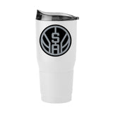 San Antonio Spurs Alternate Logo 30oz Gameday Powder Coat Tumbler - Logo Brands - Flyclothing LLC