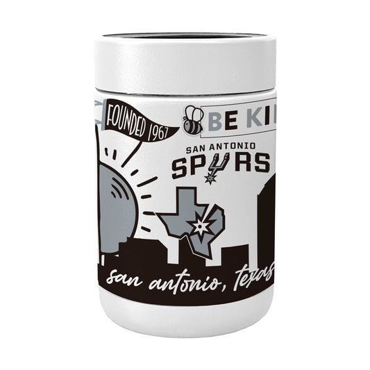 San Antonio Spurs Powder Native Coat Coolie - Logo Brands - Flyclothing LLC