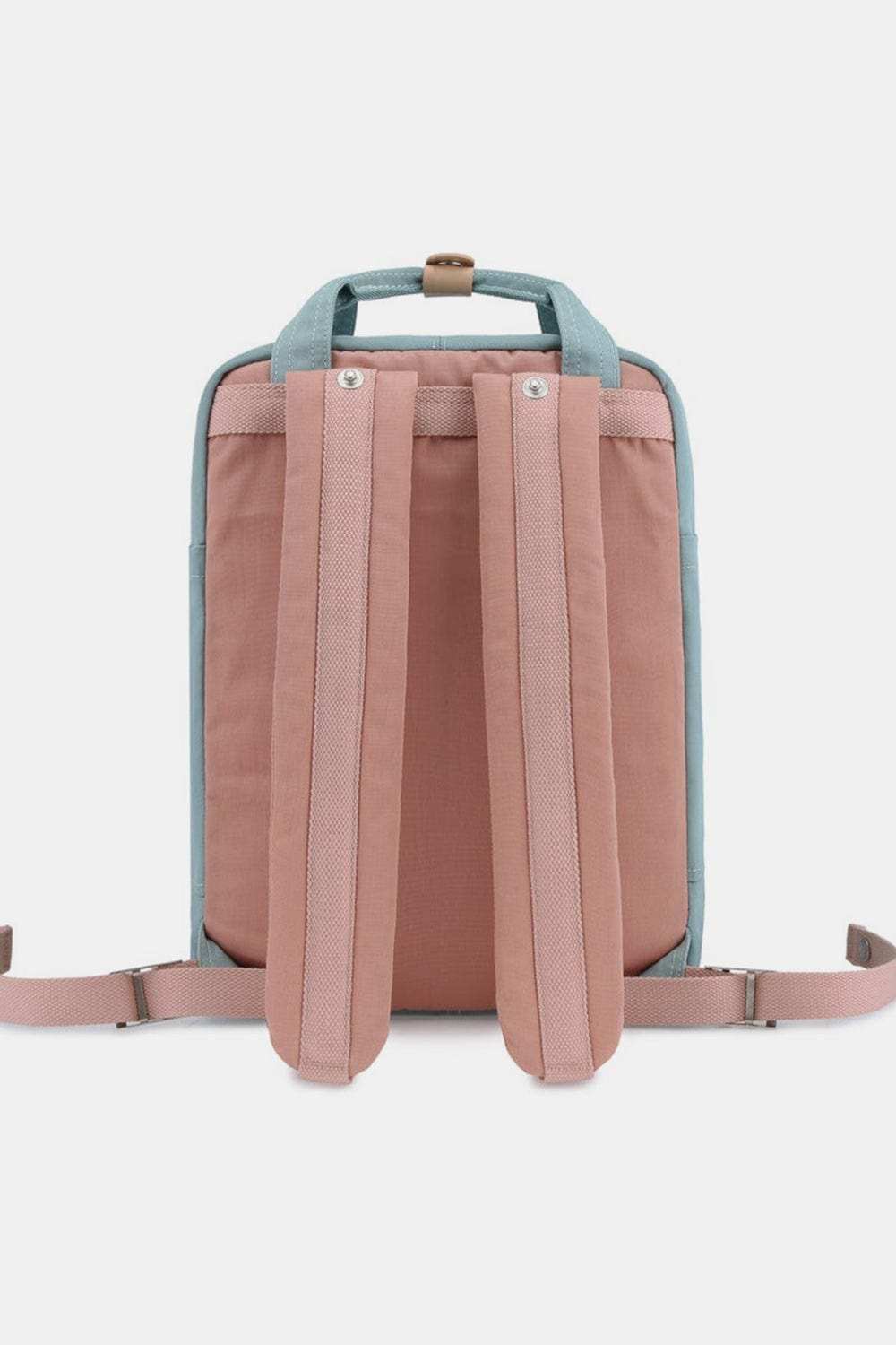 Himawari Contrast Waterproof Nylon Backpack Bag - Trendsi - Flyclothing LLC