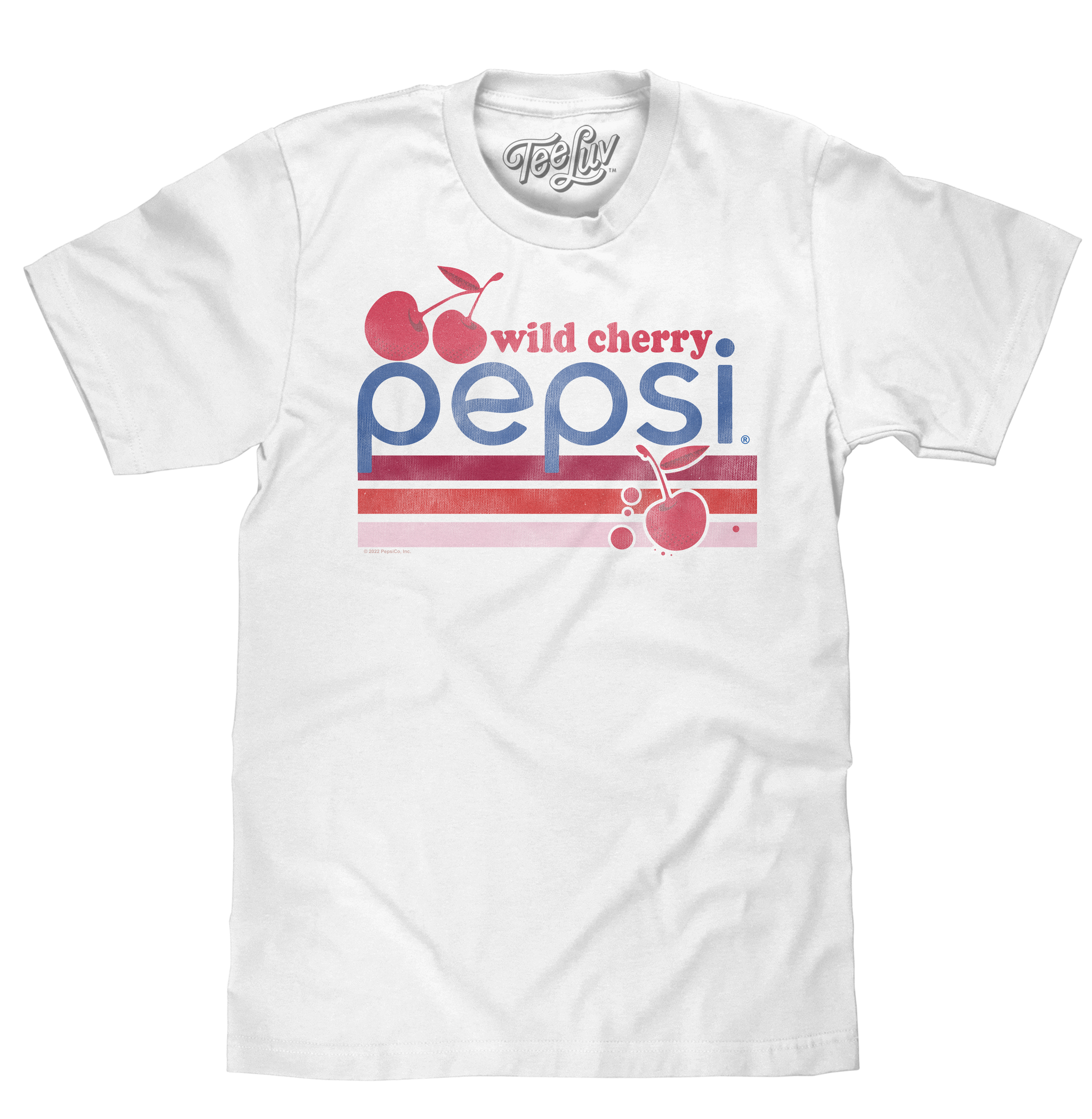 Vintage Wild Cherry Pepsi Logo T-Shirt - White