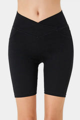 Basic Bae Asymmetrical Waist Denim Shorts with Pockets - ShopBasicbae - Flyclothing LLC