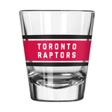 Toronto Raptors 2oz Stripe Shot Glass