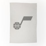 Utah Jazz Oversized Logo Sublimated Sweatshirt Blanket