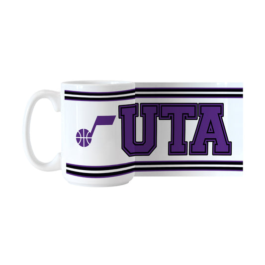 Utah Jazz 15oz Overtime Stripe Sublimated Mug
