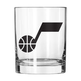 Utah Jazz 14oz Gameday Rocks Glass
