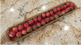30" Natural Solid Wood Oval Dough Bowl - HomeRoots - Flyclothing LLC