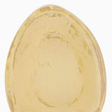 6" Canary Yellow Solid Wood Oval Dough Bowl - HomeRoots - Flyclothing LLC