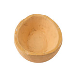 6" Peach Solid Wood Oval Dough Bowl - HomeRoots - Flyclothing LLC