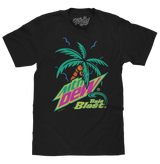 Mtn Dew Baja Blast Palm Tree T-Shirt - Black