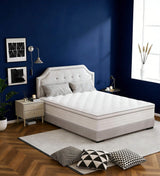 10" Twin Memory Foam Hybrid Mattress - HomeRoots - Flyclothing LLC