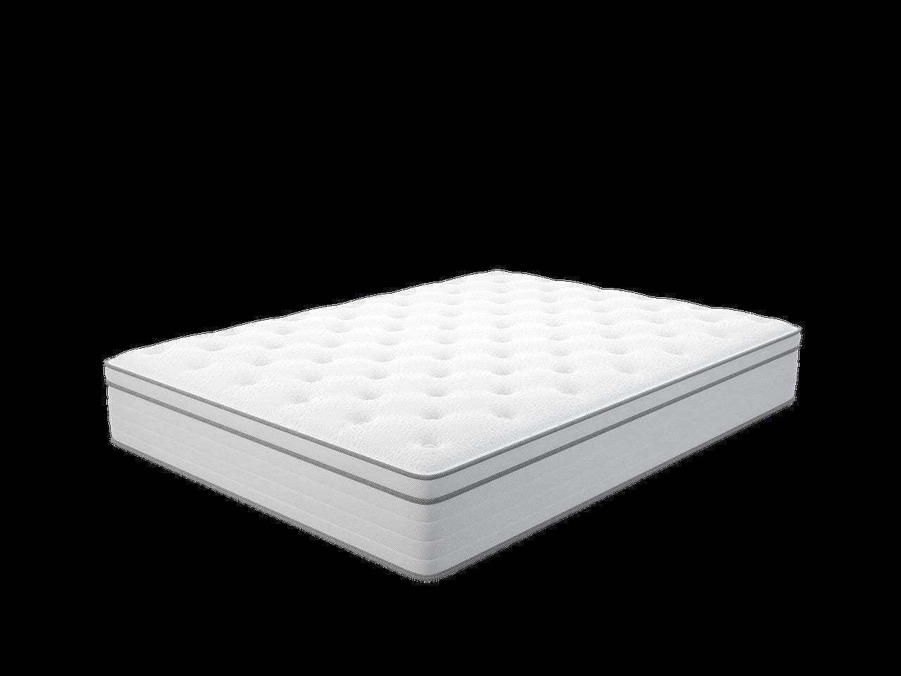 10" Twin Memory Foam Hybrid Mattress - HomeRoots - Flyclothing LLC