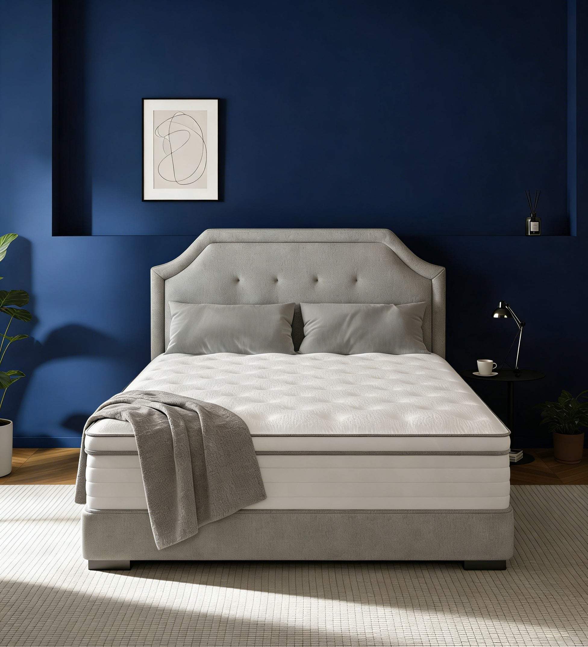 12" Full Double Memory Foam Hybrid Mattress - HomeRoots - Flyclothing LLC