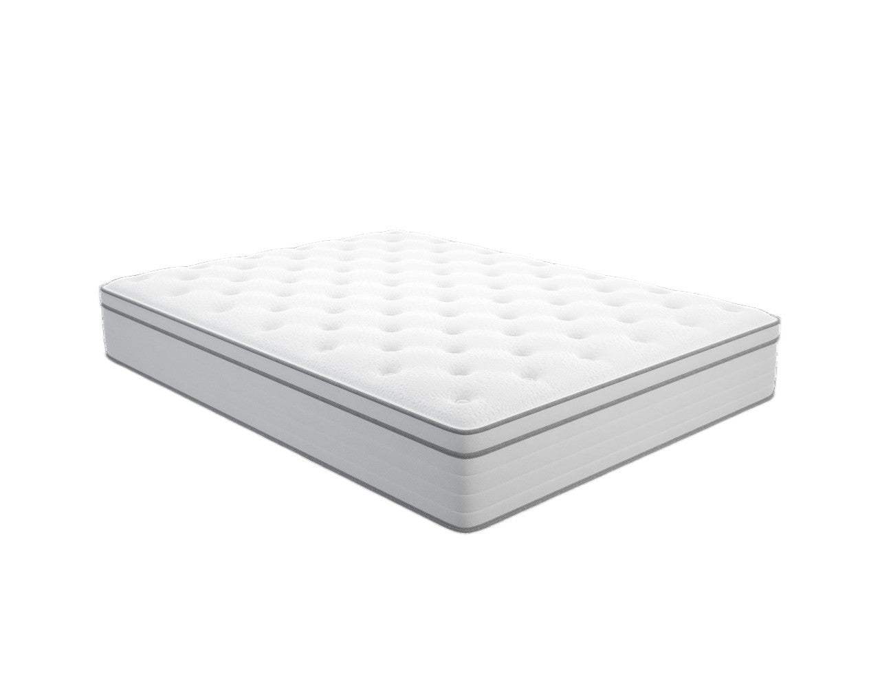 12" King Memory Foam Hybrid Mattress - HomeRoots - Flyclothing LLC