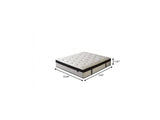 12" Full Double Memory Foam Hybrid Mattress - HomeRoots - Flyclothing LLC