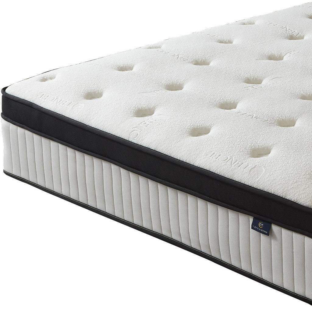 14" Queen Memory Foam Hybrid Mattress - HomeRoots - Flyclothing LLC