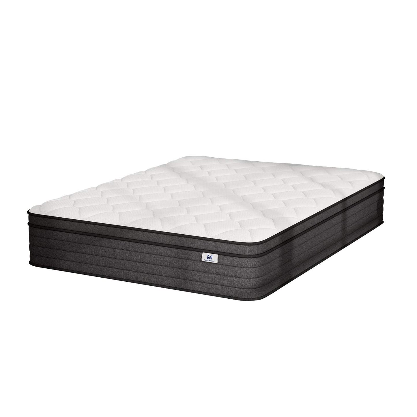10" Twin Foam Hybrid Mattress - HomeRoots - Flyclothing LLC