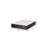10" Full Double Foam Hybrid Mattress - HomeRoots - Flyclothing LLC