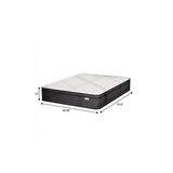 12" Twin Foam Hybrid Mattress - HomeRoots - Flyclothing LLC