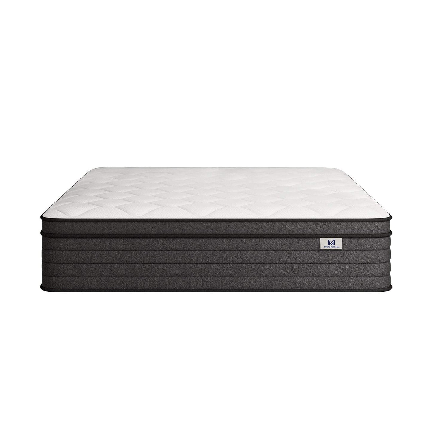 12" Full Double Foam Hybrid Mattress - HomeRoots - Flyclothing LLC