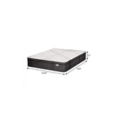 12" Full Double Foam Hybrid Mattress - HomeRoots - Flyclothing LLC