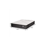 12" Queen Foam Hybrid Mattress - HomeRoots - Flyclothing LLC