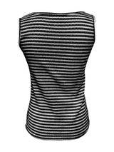 Striped Round Neck Tank Top - Trendsi - Flyclothing LLC