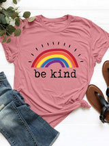 Graphic Round Neck Short Sleeve T-Shirt - Trendsi - Flyclothing LLC