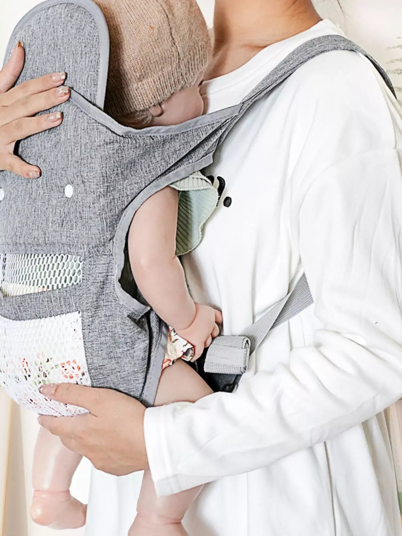 Ergonomic Hands-Free Baby Wrap - Trendsi - Flyclothing LLC