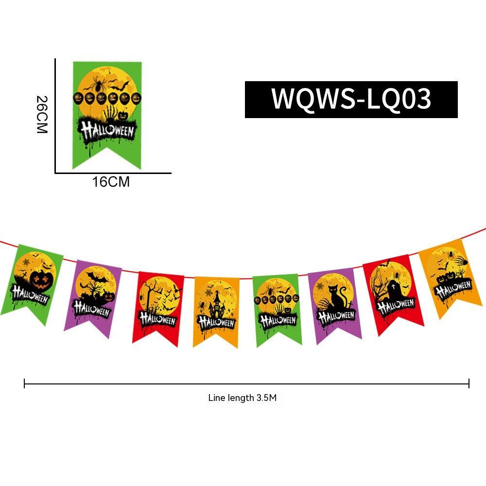 Halloween Banner Decorations Party Decoration - My Store - Flyclothing LLC