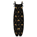 Baha Ranch Rodeo Cowboy Overalls Jumpsuit