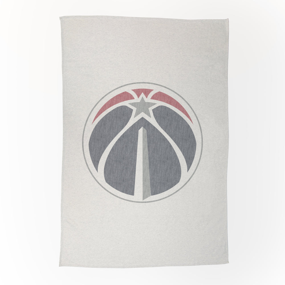 Washington Wizards Oversized Logo Sublimated Sweatshirt Blanket