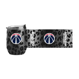 Washington Wizards Leopard 16oz Black Powdercoat Curved Beverage